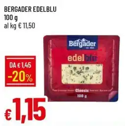Galassia Bergader edelblu classic offerta