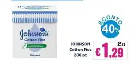 Euroshop Johnson's Cotton Fioc offerta