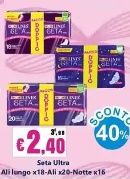 Euroshop Lines Seta Ultra offerta