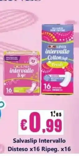 Euroshop Salvaslip Intervallo offerta