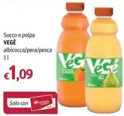 Futura Supermercati Succo e polpa VEGÈ offerta