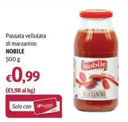 Futura Supermercati Passata vellutata di marzanino Nobile offerta
