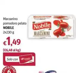Futura Supermercati Marzanino pomodoro pelato Nobile offerta
