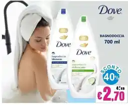 Euroshop Dove bagnodoccia offerta