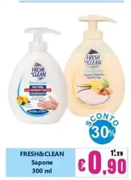 Euroshop Fresh&Clean Sapone offerta