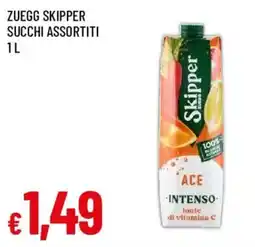 Galassia superstore Zuegg Skipper succhi assortiti offerta