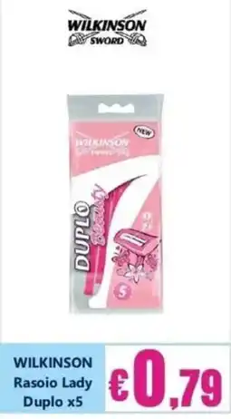Euroshop Wilkinson Rasoio Lady Duplo offerta