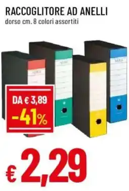 Galassia superstore Raccoglitore ad anelli offerta
