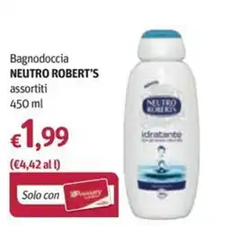 Futura Supermercati Bagnodoccia Neutro Robert's offerta