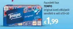 Futura Supermercati Fazzoletti Tempo Original offerta