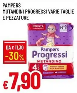 Galassia Pampers Mutandino Progressi offerta