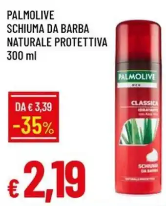 Palmolive schiuma da barba naturale protettiva classica
