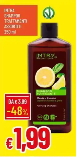 Galassia Intra shampoo purificante menta + limone offerta