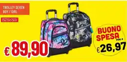 Galassia Trolley Seven Boy / Girl offerta