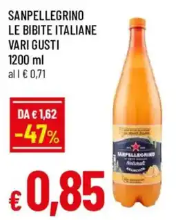Galassia superstore Sanpellegrino le bibite italiane vari gusti offerta