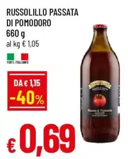 Galassia superstore Russolillo passata di pomodoro offerta