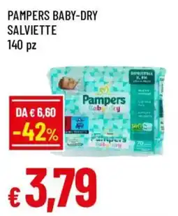 Galassia superstore Pampers Baby-Dry salviette offerta