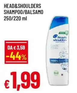 Galassia superstore Head & Shoulders Shampoo/Balsamo offerta