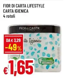 Galassia superstore Fior di carta carta igienica offerta