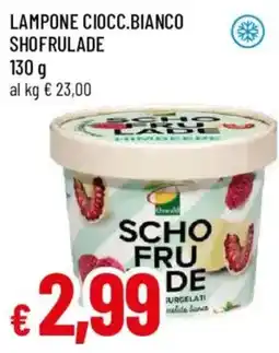 Galassia superstore Schofrulade lampone cioccolato bianco offerta