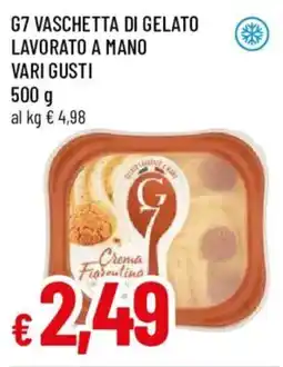 Galassia superstore G7 vaschetta di gelato offerta