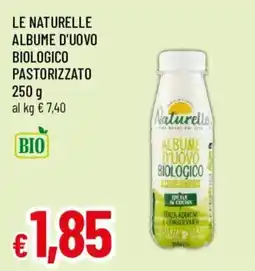 Galassia superstore Naturelle albume d'uovo biologico offerta