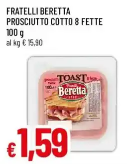 Galassia superstore Prosciutto cotto Beretta offerta