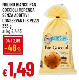 Mulino Bianco Pan Goccioli