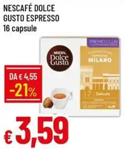 Galassia Nescafé Dolce Gusto Espresso offerta
