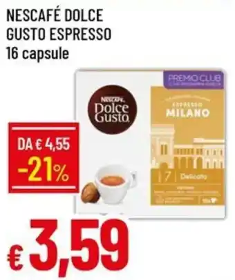 Nescafé Dolce Gusto Espresso