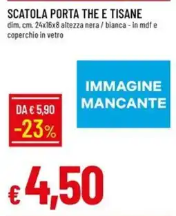 Galassia Scatola porta the e tisane offerta