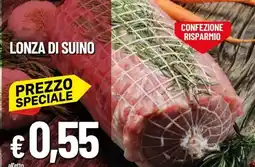 Galassia Lonza di suino offerta