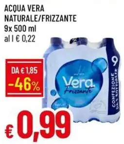 Galassia Acqua vera naturale/frizzante Vera Frizzante offerta
