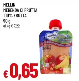 Galassia superstore Mellin merenda di frutta offerta