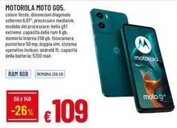 Galassia Motorola Moto G05 offerta