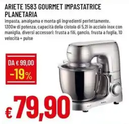 Galassia Ariete 1583 Gourmet Impastatrice Planetaria offerta