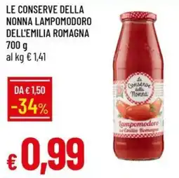 Galassia Le conserve della nonna lampomodoro dell'emilia romagna offerta