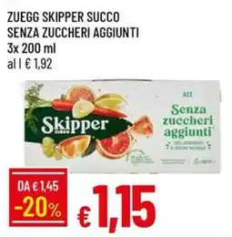 Galassia Skipper succo senza zuccheri aggiunti offerta
