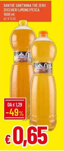 Galassia Santhè Sant'Anna thè zero offerta