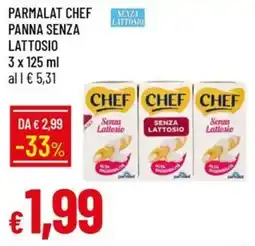 Galassia Parmalat Chef panna senza lattosio offerta