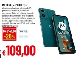 Galassia superstore Motorola Moto G05 offerta