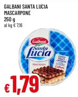 Galassia superstore Galbani Santa Lucia Mascarpone offerta