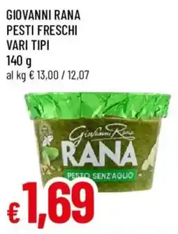 Galassia superstore Pesto senza aglio Giovanni Rana offerta