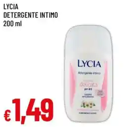 Galassia superstore Lycia detergente intimo delicata offerta