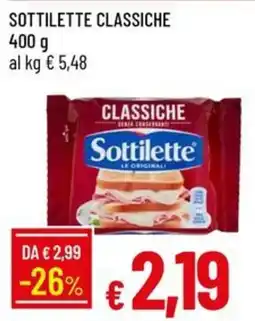 Galassia Sottilette classiche offerta