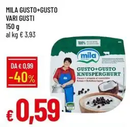 Galassia Mila Gusto+Gusto Knusperghurt offerta