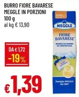 Galassia Burro fiore bavarese Meggle offerta