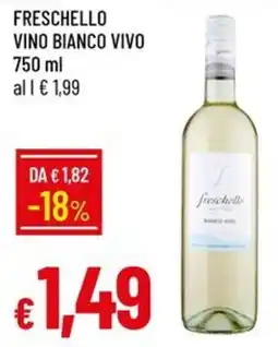 Galassia Freschello vino bianco vivo offerta