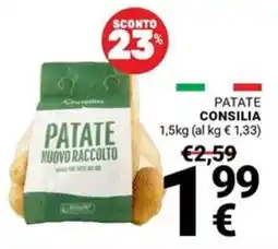 Supermercati Gulliver Patate Consilia offerta