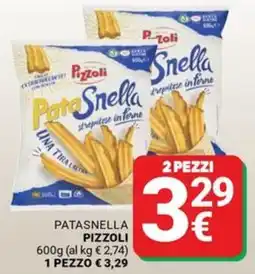 Supermercati Gulliver Pata Snella Pizzoli offerta